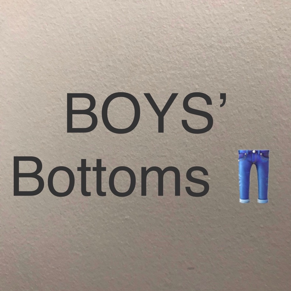 ** BOYS BOTTOMS 4SALE SIGN **